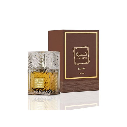 Lattafa Natural Coffee Khamrat Eau de Parfum for Unisex, 100ml
