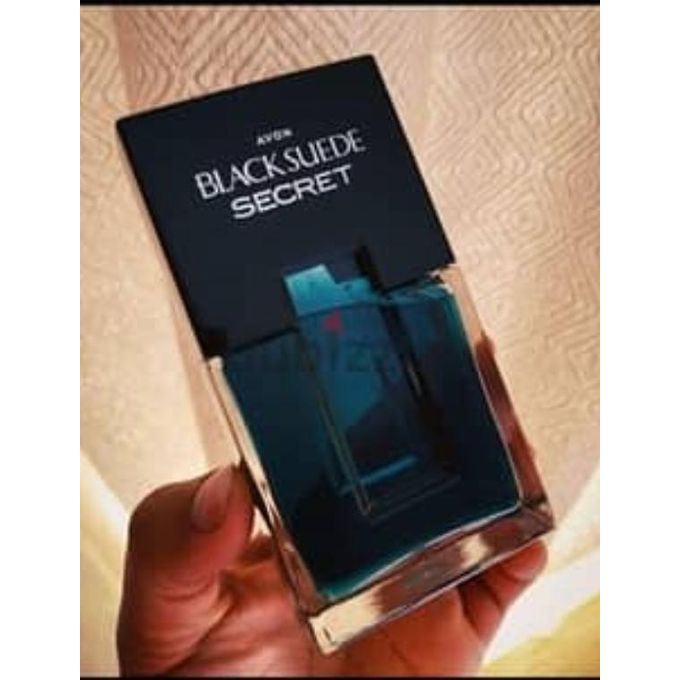 Black Suede Secret perfume for men Eau de Toilette 75 ml from Avon