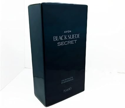 Black Suede Secret perfume for men Eau de Toilette 75 ml from Avon