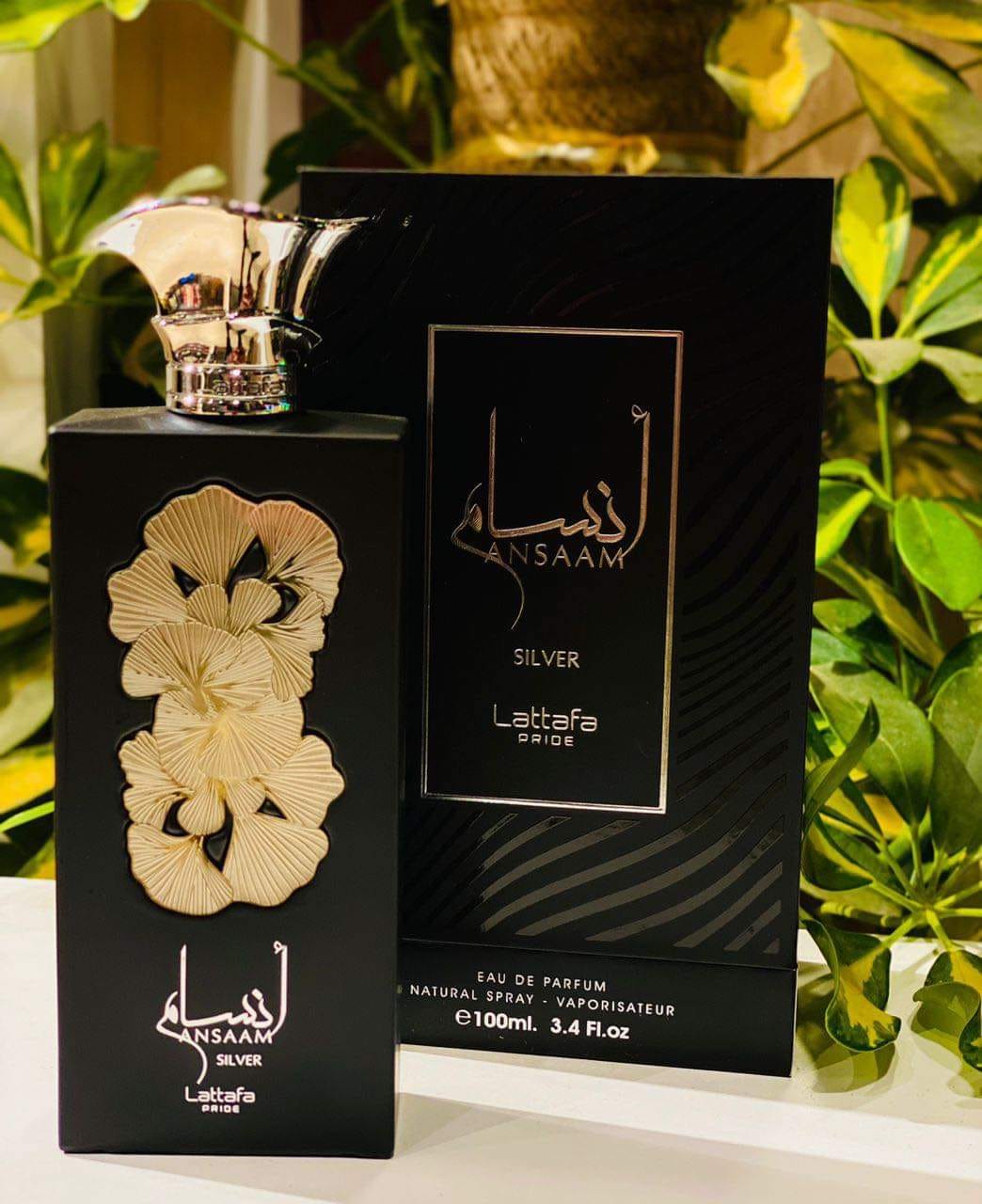عطر أنسام سيلفر برايد للرجال أو دي بارفان 100 مل من لطافة
