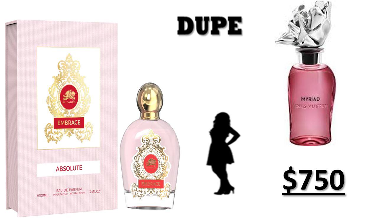 Absolute Embrace by Al Fares Eau de Parfum (100ml) - Similar to Myraid by Louis Vuitton