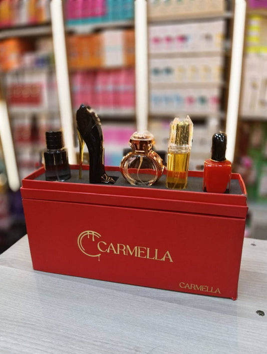 Carmilla Red Edition - Unisex Perfume Box, Bold and Luxurious | Miniature Perfume Set 30ml