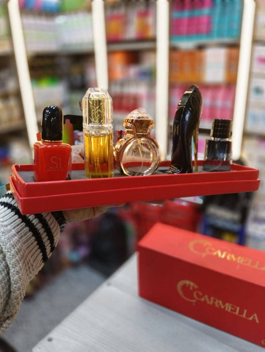 Carmilla Red Edition - Unisex Perfume Box, Bold and Luxurious | Miniature Perfume Set 30ml