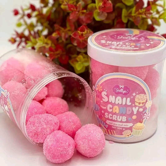 سكراب مقشر جسم على شكل كرات السكرعجينة السكر التايلاندية الأصلية – سر النعومة والتفتيح الطبيعي 300 جرام