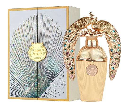 Afeef by Lattafa - A soft and lasting fragrance for both sexes with a luxurious oriental composition | 100 ml Eau de Parfum