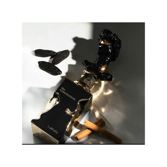 "His Confession – عطر رجالي شرقي خشبي دافئ، يأسرك بثبات فائق وأناقة مليئة بالغموض | 100 مل EDP"