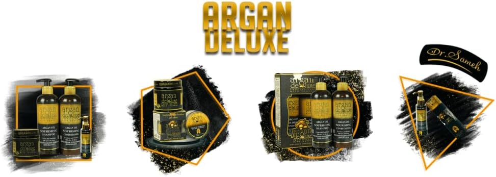 مجموعة ارجان ديلوكس للعناية بالشعر الفاخرة 4 قطع Argan Deluxe Hair Care Set