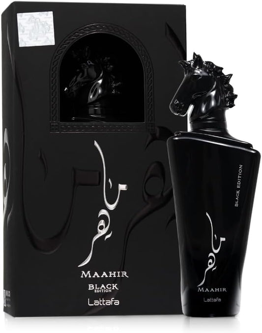 Maher Black Edition Unisex Eau de Parfum 100ml by Lattafa