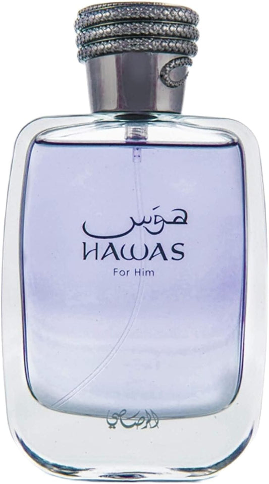 عطر هوس من الرصاصي، 100 مل للرجال او دي برفيوم Rasasi Hawas Men.