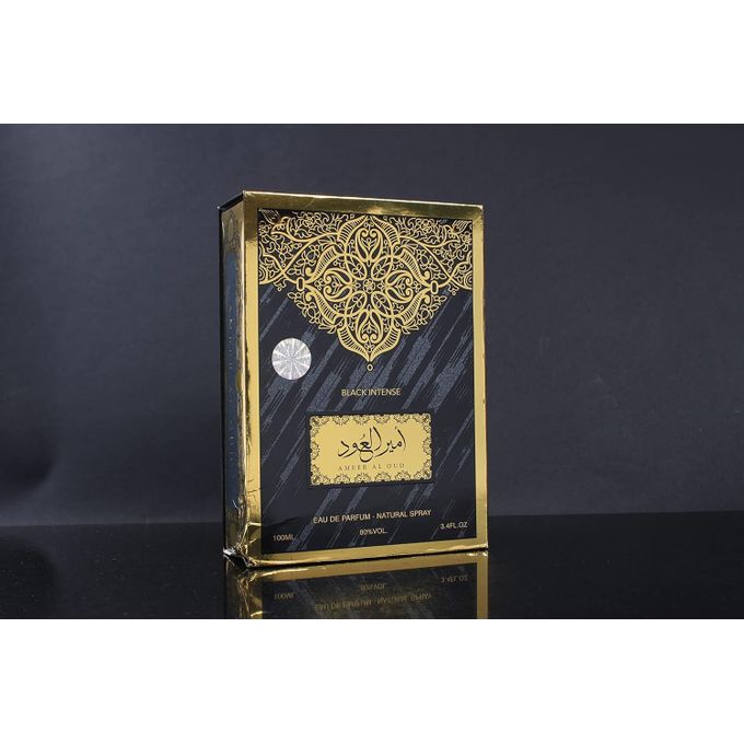Amir Al Oud Black Intense Unisex Eau de Parfum 100ml by Almasa
