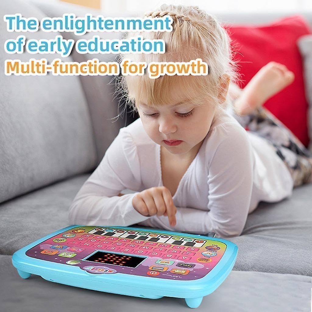 Talking Educational Lab for Kids with LED Screen for Learning Alphabet, Numbers, Words, Music, Math and Early Development; Interactive Electronic Toy for Boys.