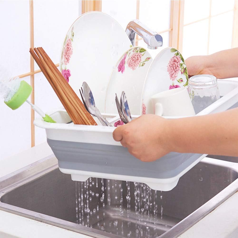Practical and foldable silicone kitchen utensil holder - high quality to organize your kitchen smartly!