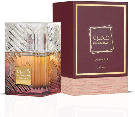 Lattafa Khamra Dokhan Eau de Parfum for Unisex, 100ml