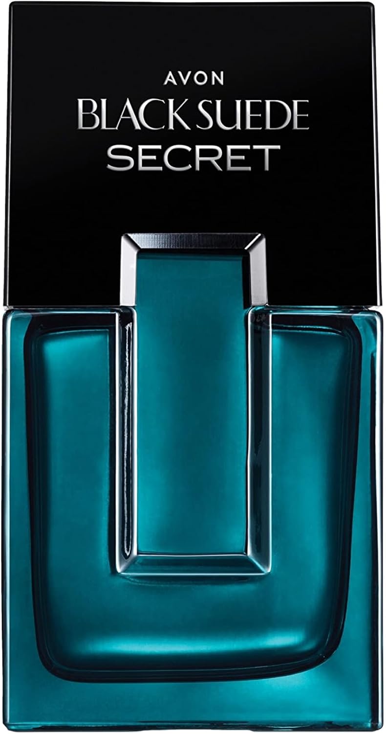 Black Suede Secret perfume for men Eau de Toilette 75 ml from Avon