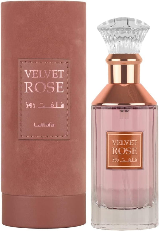 Velvet Rose Unisex Eau de Parfum 100ml by Lattafa