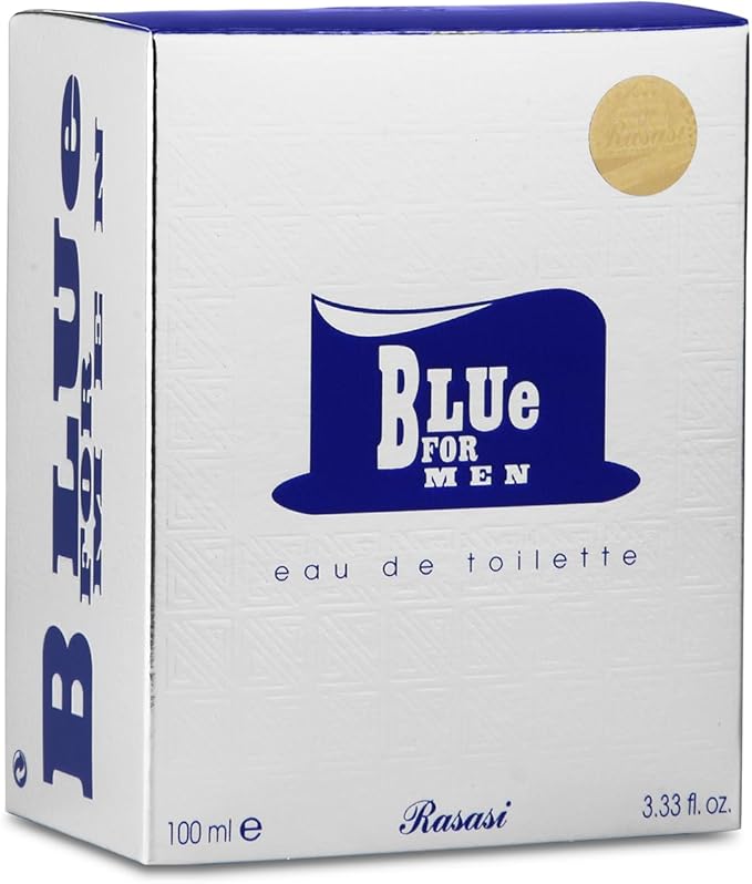Description of Blue for Men Eau de Toilette 100ml by Rasasi