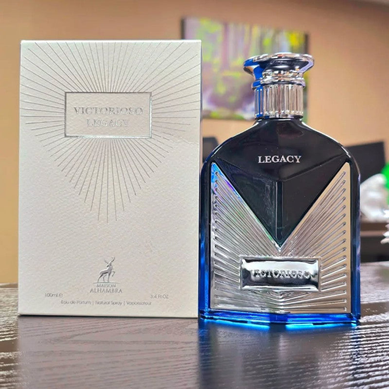 Victorioso Legacy Eau de Parfum for Unisex - 100ml - by Maison Alhambra