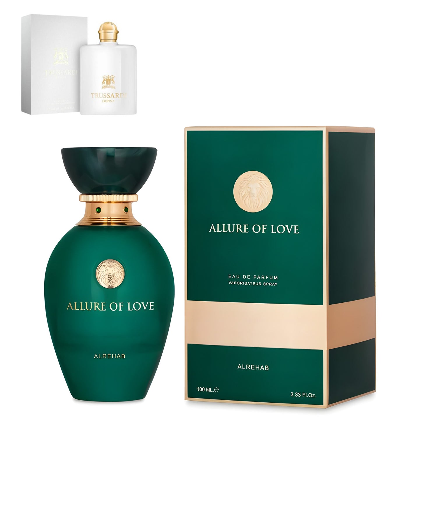 Allure of Love Perfume - by Al Rehab - Eau de Parfum - for Women - 100 ml