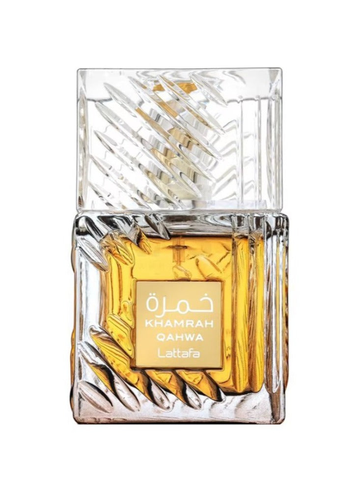 Lattafa Natural Coffee Khamrat Eau de Parfum for Unisex, 100ml