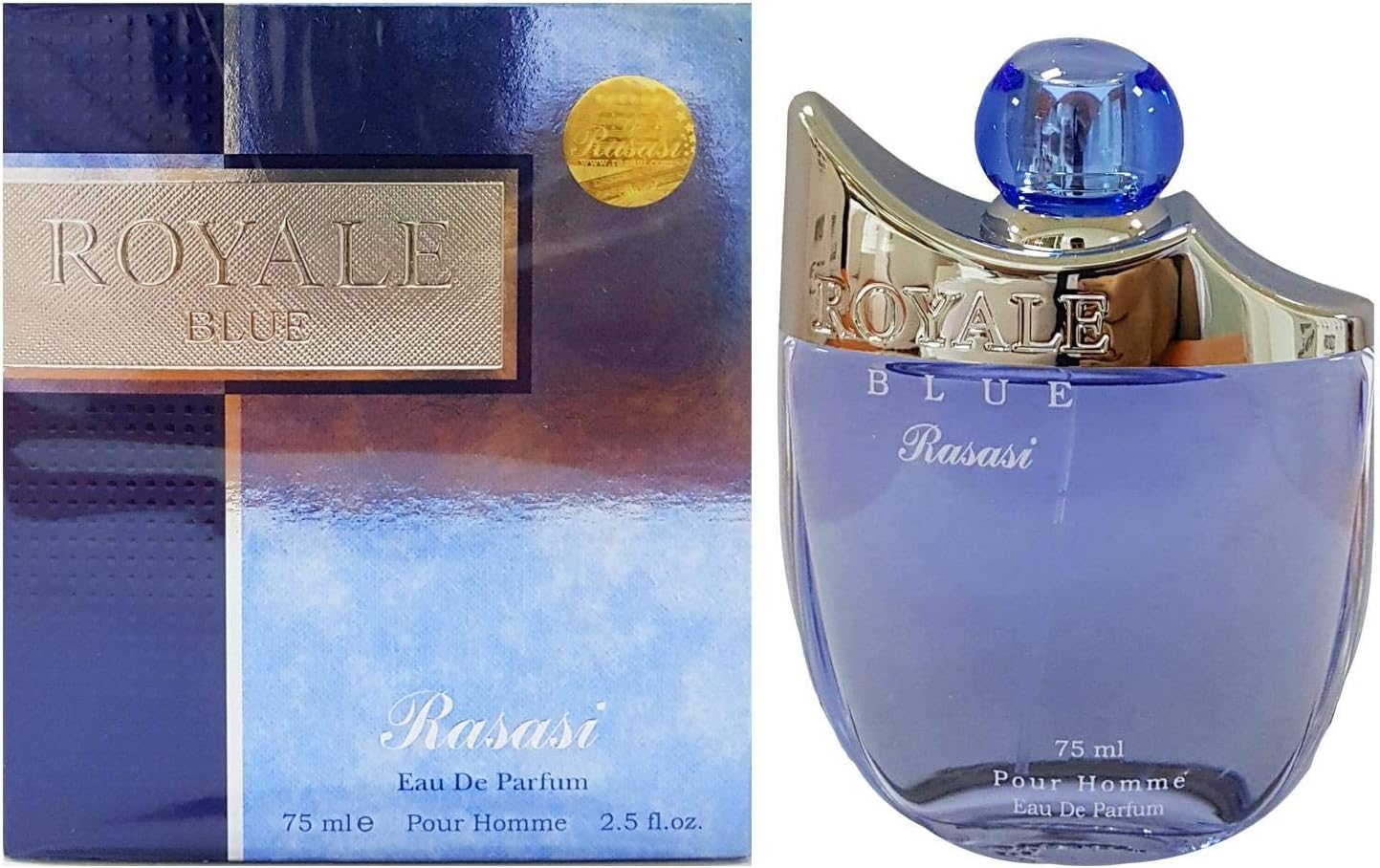 Royal Blue for Men Eau de Parfum 75ml by Rasasi