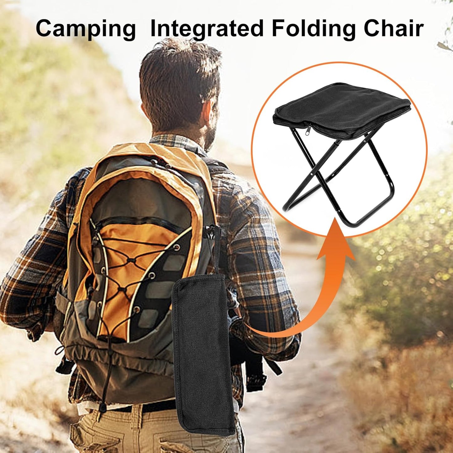 Folding Travel Chair with Bag - Lightness and elegance in portability