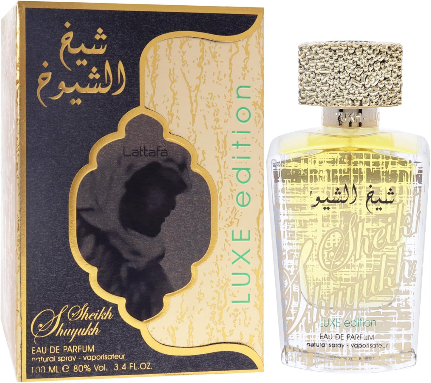 Sheikh Al Shuyukh Luxe Edition for Men Eau de Parfum 100ml by Lattafa