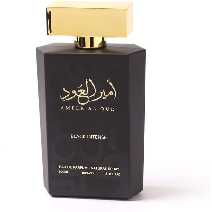 Amir Al Oud Black Intense Unisex Eau de Parfum 100ml by Almasa