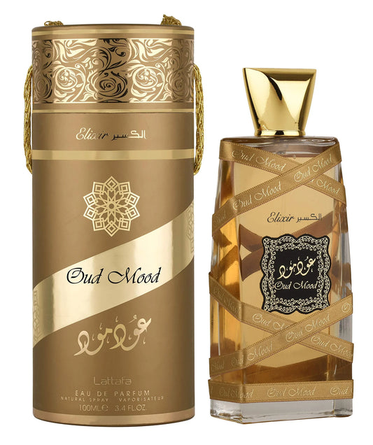 Lattafa Oud Mood Elixir for Unisex - Eau de Parfum - 100 ml