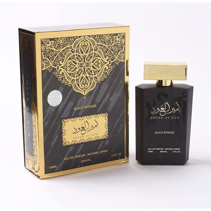 Amir Al Oud Black Intense Unisex Eau de Parfum 100ml by Almasa