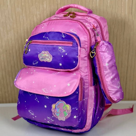 شنطه باك مدرسي مستورد - متعدده الالوان - ممقاس كبير- مقاس: 43×29