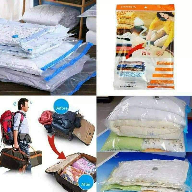 Original Vacuum Storage Bag Assorted Sizes - Save Space & Store Smart!