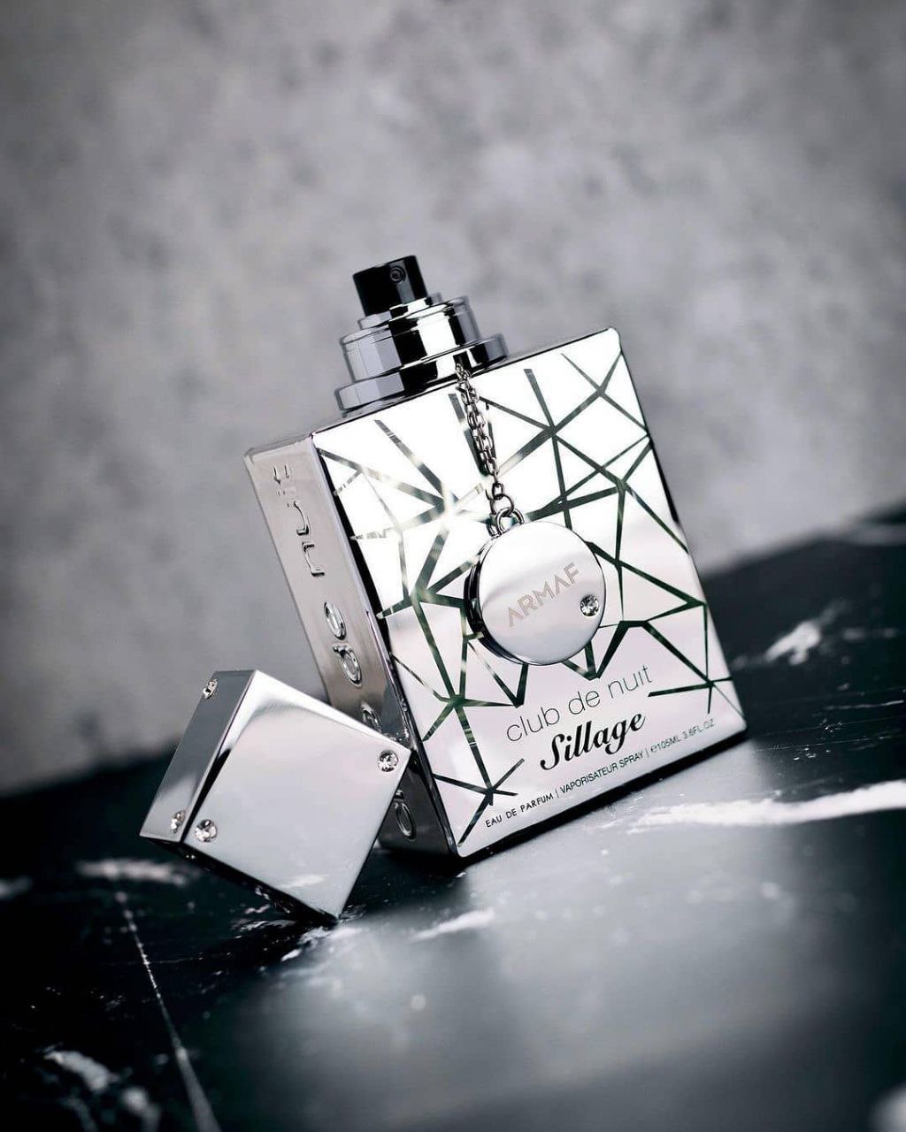 Club de Nuit Sillage Eau de Parfum for Men - 105 ml (Creed Silver Alternative) by Armaf