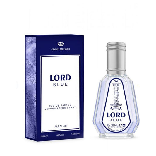 Lord Blue Perfume - by Al Rehab Company - Eau de Parfum Spray - for Men - 50 ml