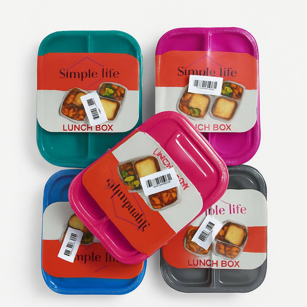 Simple Life Stylish and Safe Lunch Box with Perfect Size and Great Internal Organization!