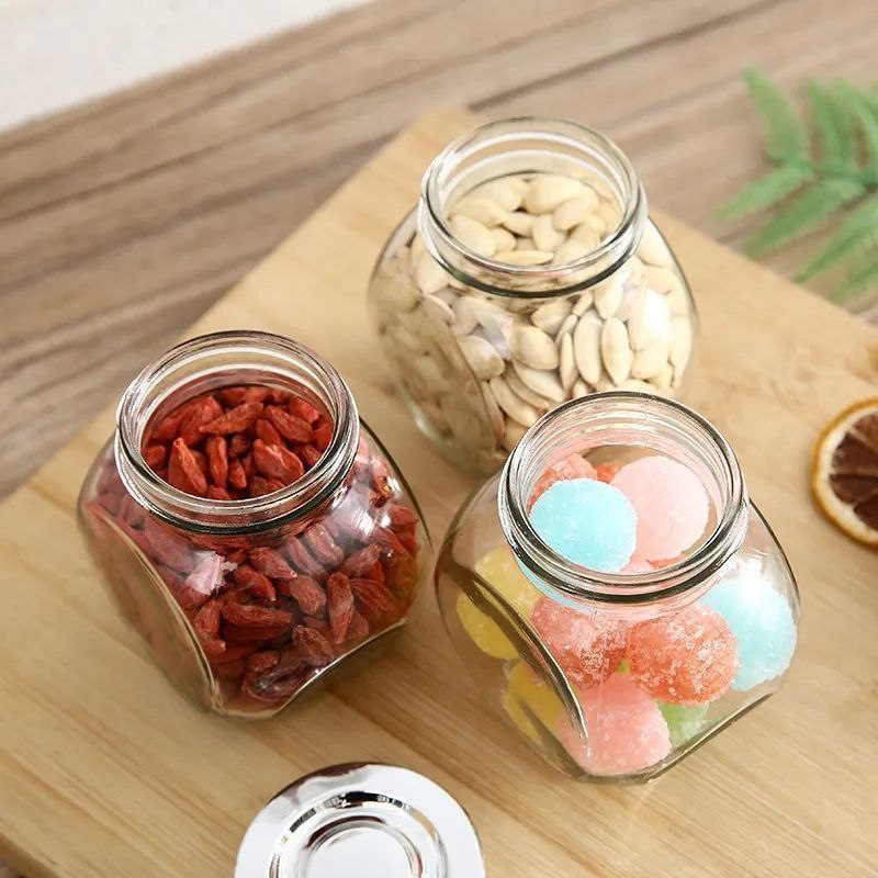 Super Luxe Clear Jar Set - 3 Pieces with Original Sealing Quality