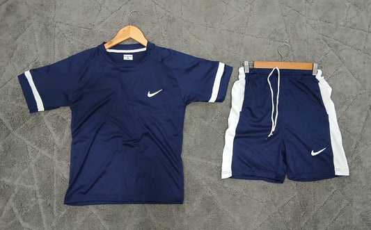 طقم رياضي ماركة نايك بخامة تيشيرت روزيتا وشورت سوفت – جودة ممتازة – مقاسات من L – 3XL