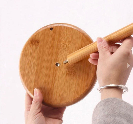 حامل مناديل خشب بامبو – تصميم مستورد مستوحى من إيكيا