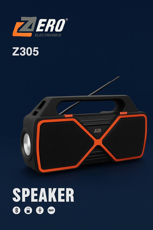 راديو الطاقة الشمسية بلوتوث Z305 – مكبر صوت محمول متعدد الوظائف