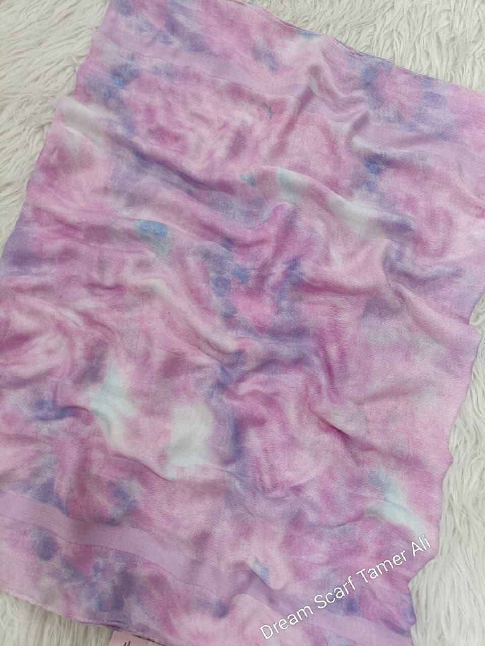 طرحة كويتي قطن – رسمه جديدة وعصريه - مقاس 200×75