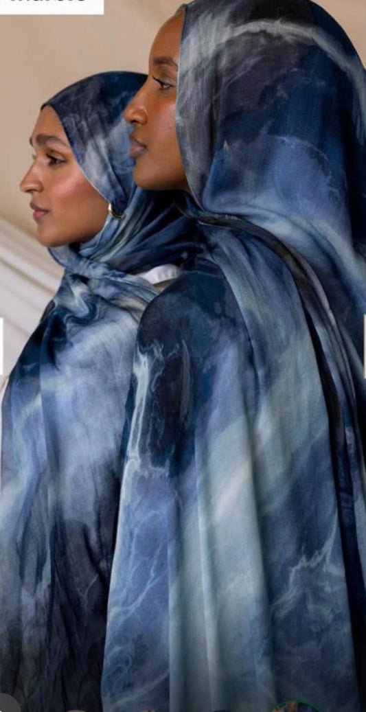 طرحة كويتي - خامه قطن – جديدة وعصريه - مقاس 200×75