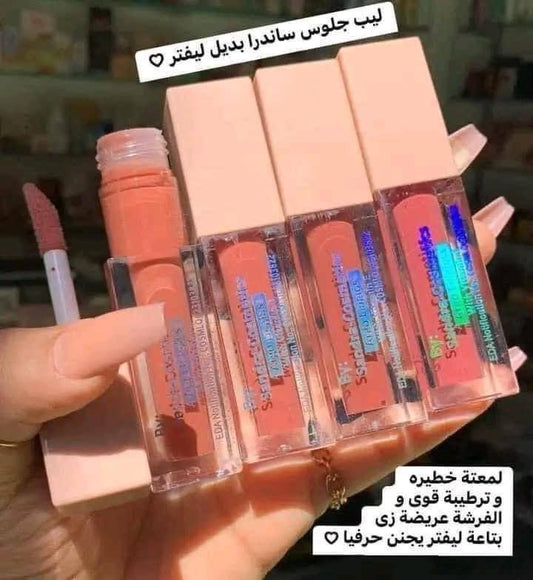 ليب جلوس ليفتر من ساندرا 6 درجات – نودات ساحرة ولمعة تدوم، جمال شفاهك يبان من أول لمسة