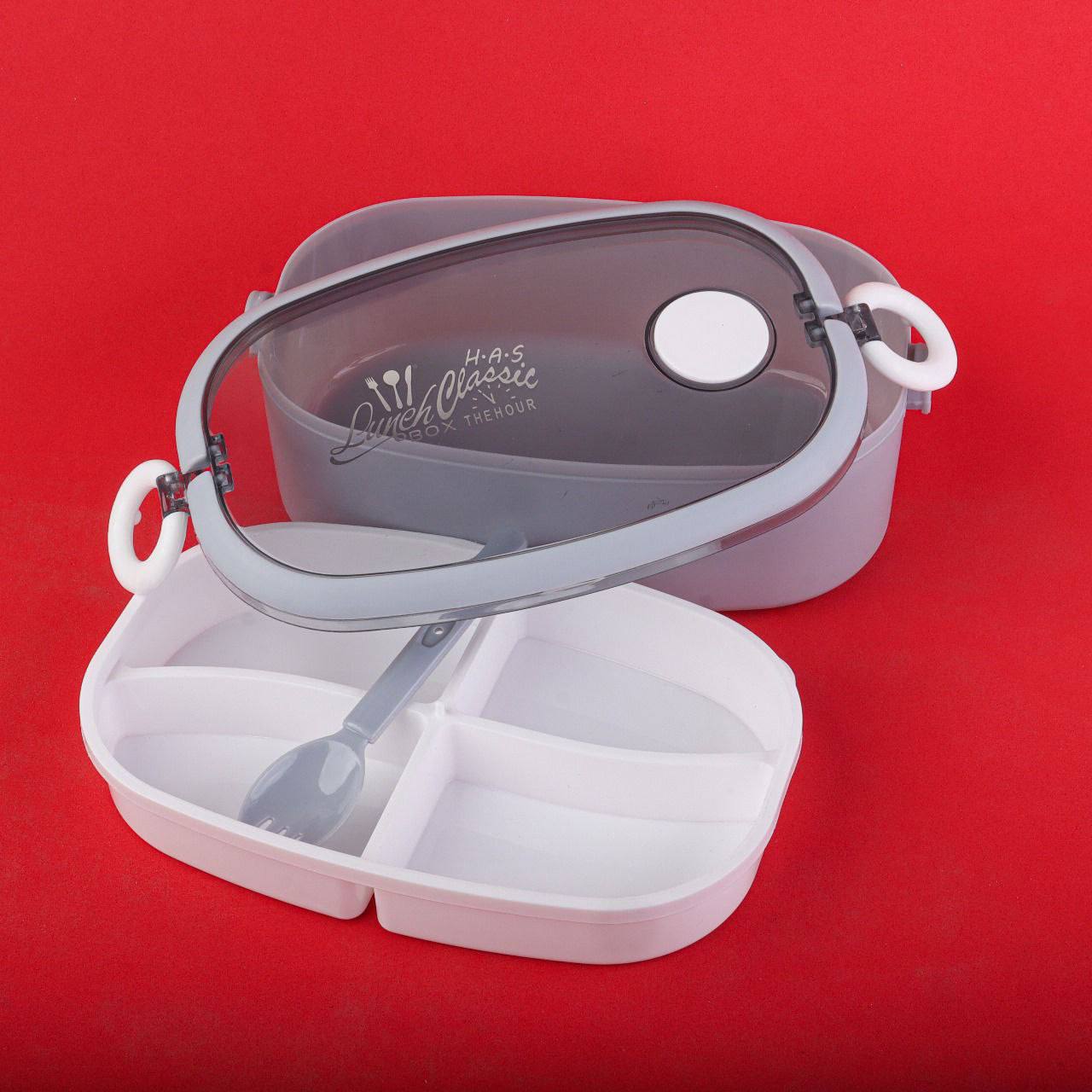 Classic "Clock" Lunch Box - Practical, safe, and airtight!