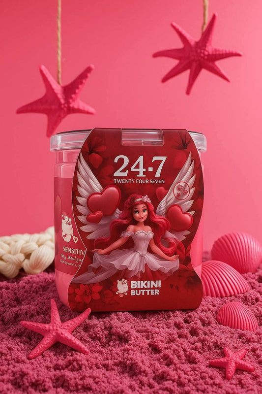 بيكيني باتر 24.7 من Dr. Araby – زبدة الجسم العطرية بالفيرمونات لأنوثة لا تُقاوم بحجم 500 مل