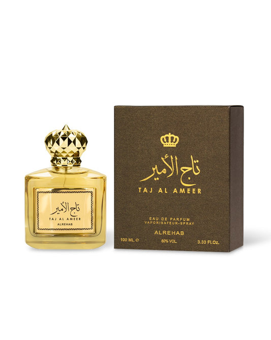 Taj Al Ameer Perfume - by Al Rehab Company - Eau de Parfum - for both sexes - 100 ml