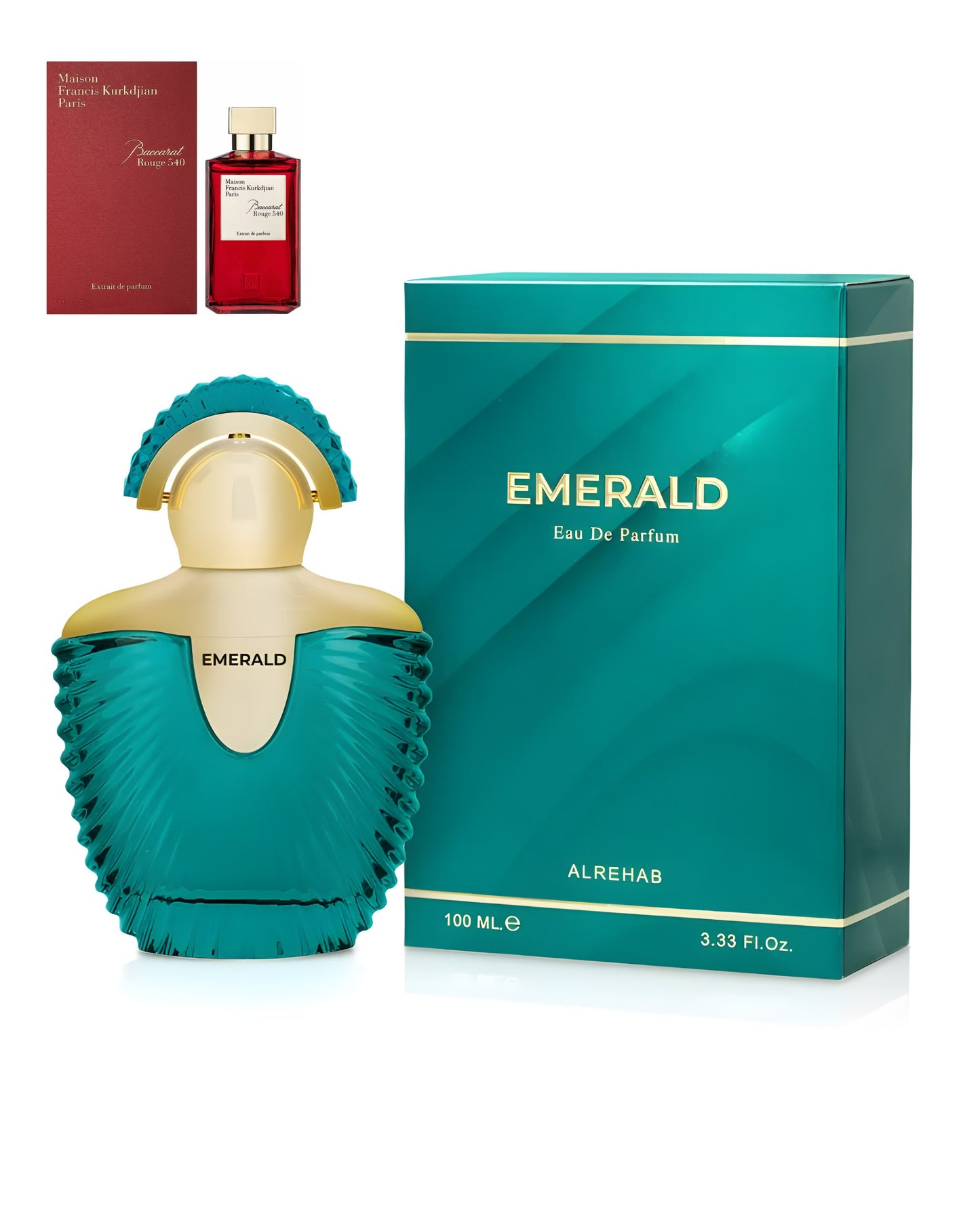 Emerald Perfume - by Al Rehab Company - Eau de Parfum - for Women - 100 ml