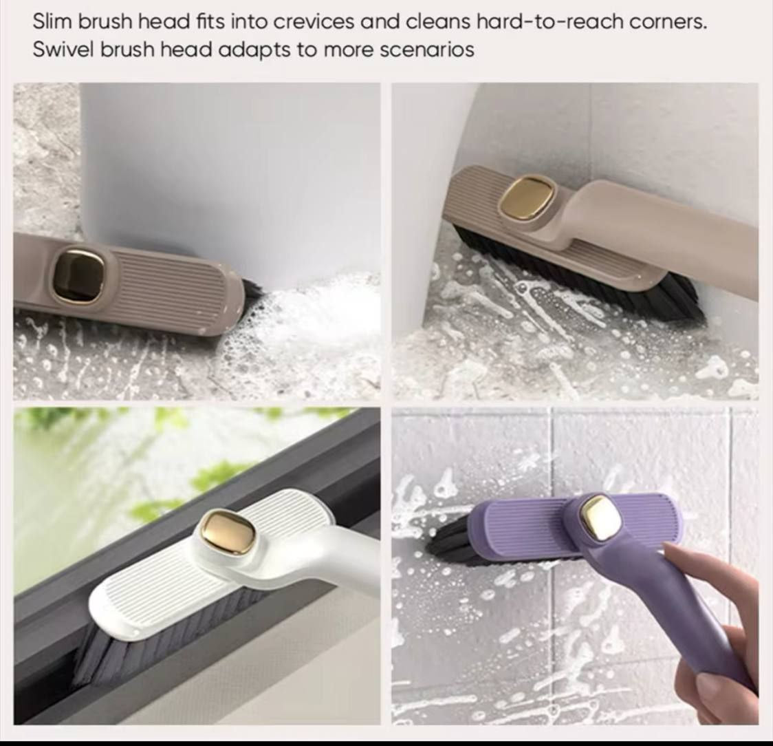 360° Rotating Cleaning Brush – For thorough and precise cleaning