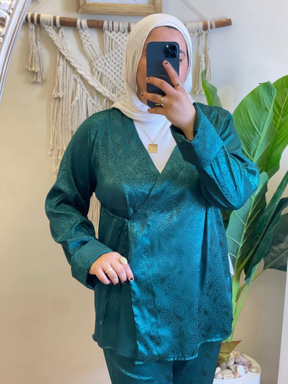 Two-piece wrap suit - One Size from 55 to 85 kg