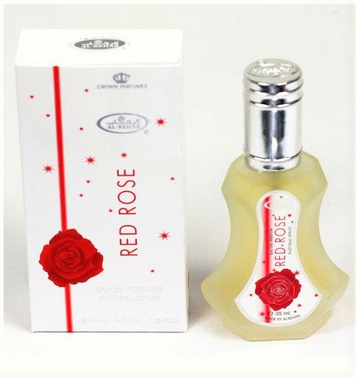 Red Rose Perfume - by Al Rehab Company - Eau de Parfum Spray - for Unisex - 35 ml