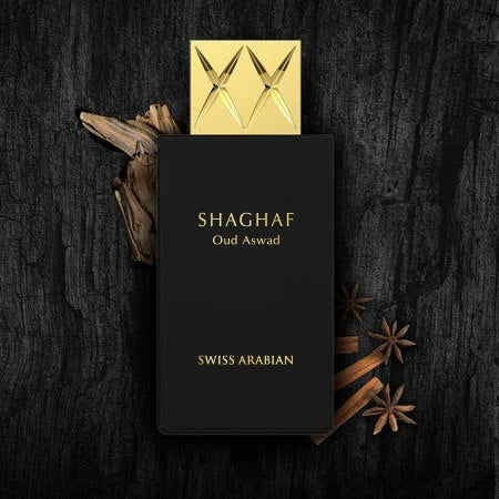 Shaghaf Oud Aswad Unisex Eau de Parfum 75ml by Swiss Arabian