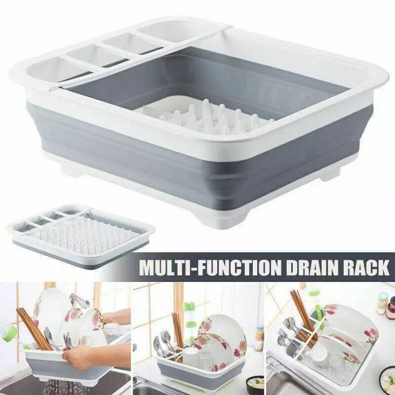 Practical and foldable silicone kitchen utensil holder - high quality to organize your kitchen smartly!